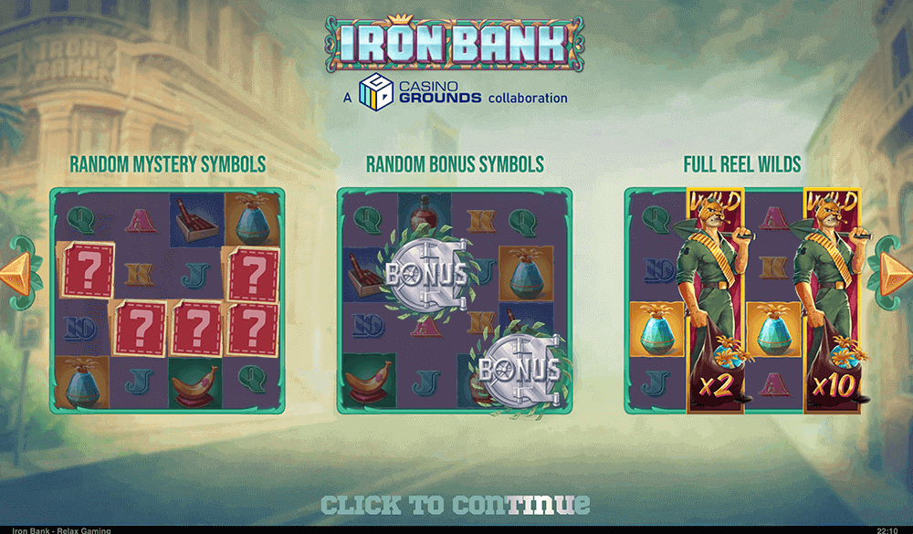 Символы-загадки в Iron Bank Символы-загадки в Iron Bank